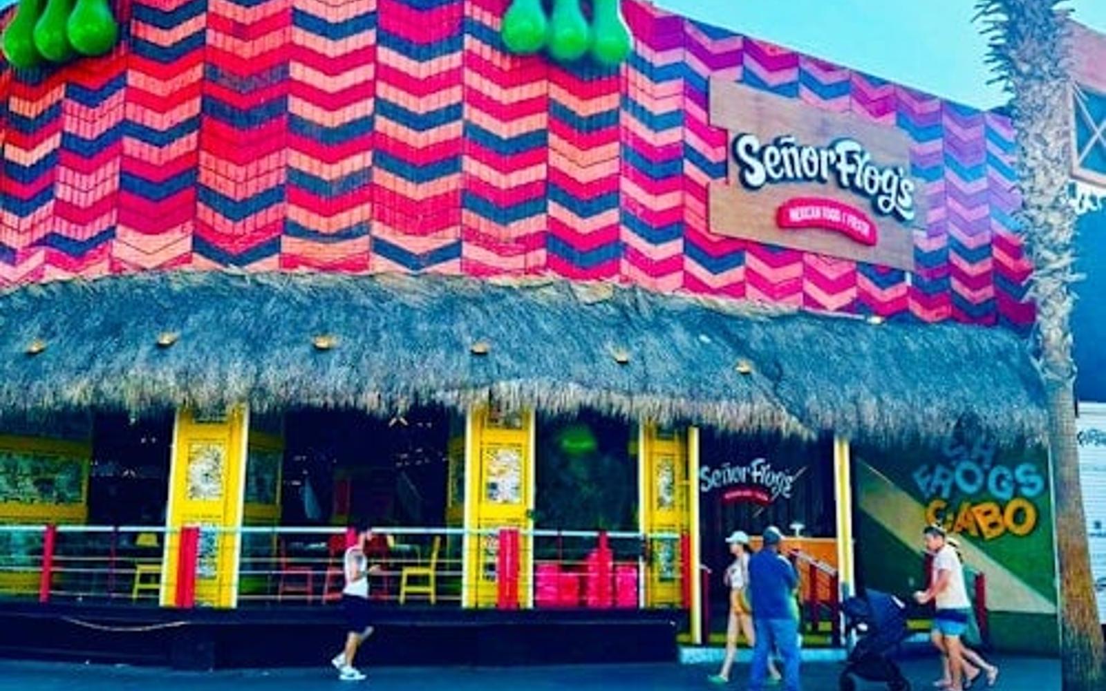 پاس قورباغه: Señor Frog's Los Cabos