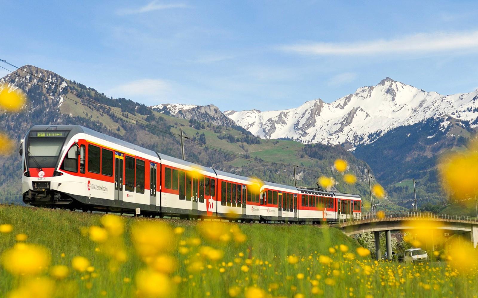 Jednosměrné jízdenky: Lucern do/z Interlakenu
