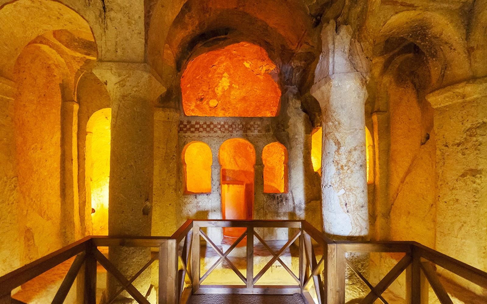 From Cappadocia: Goreme Open-Air Museum & Underground City Full-Day Trip with Lunch tickets at Capadocia, Cappadocia