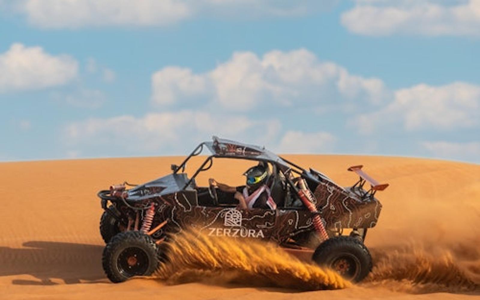 باگی سواری در شنزار و شام خصوصی در پارک ملی ملیحا