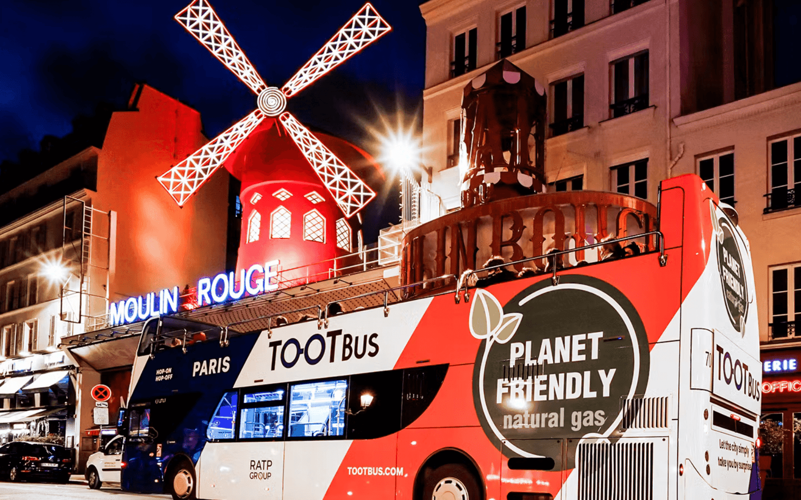 تور اتوبوس شبانه پاریس: Tootbus