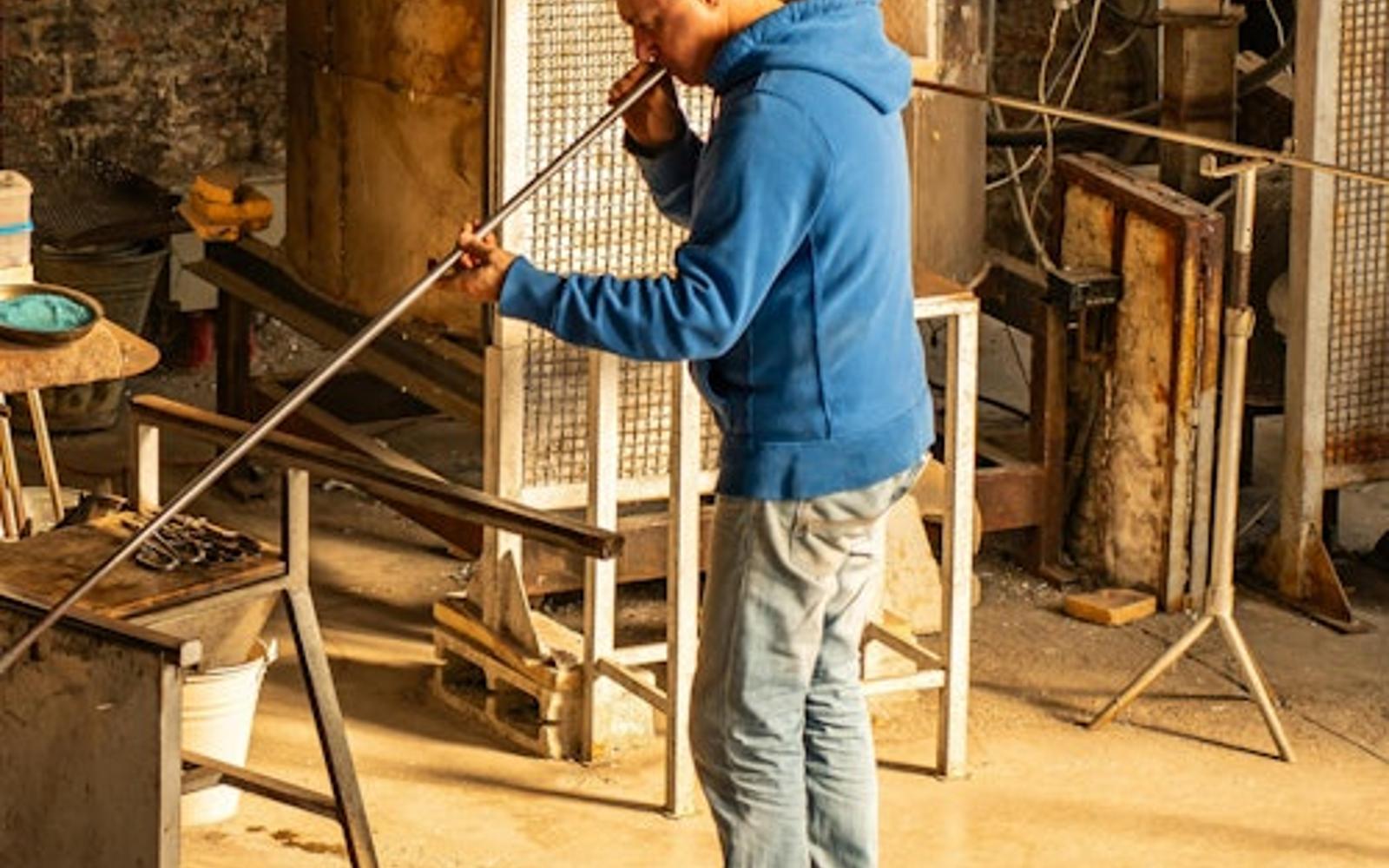 Murano: Glass Blowing Demo + Transfer