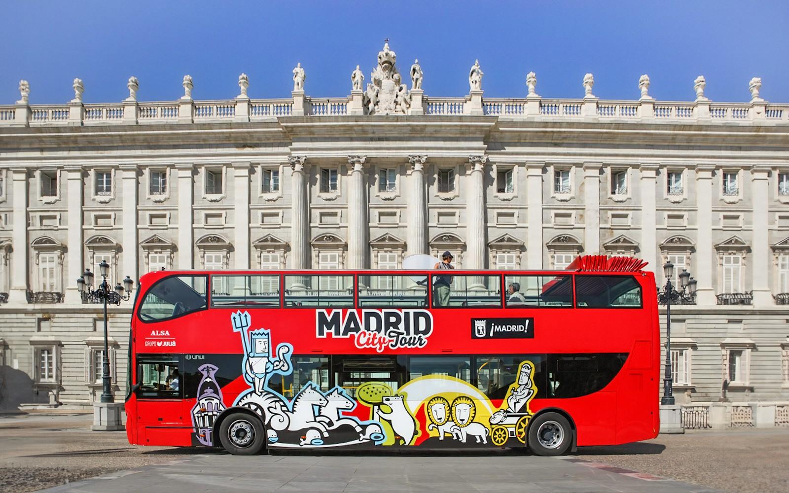 Madrid City Tour: Hop-on Hop-Off Bus Tour tickets, Madrid