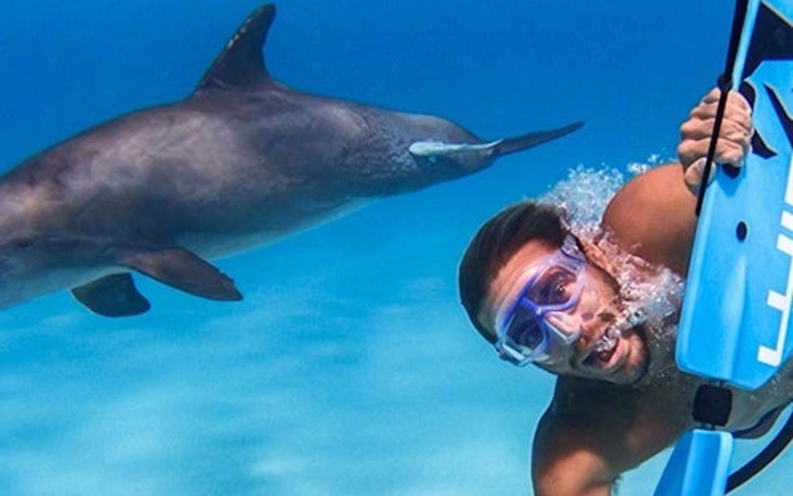 Hurghada: Guided Subwing & Water Ski Adventure + Private Transfer