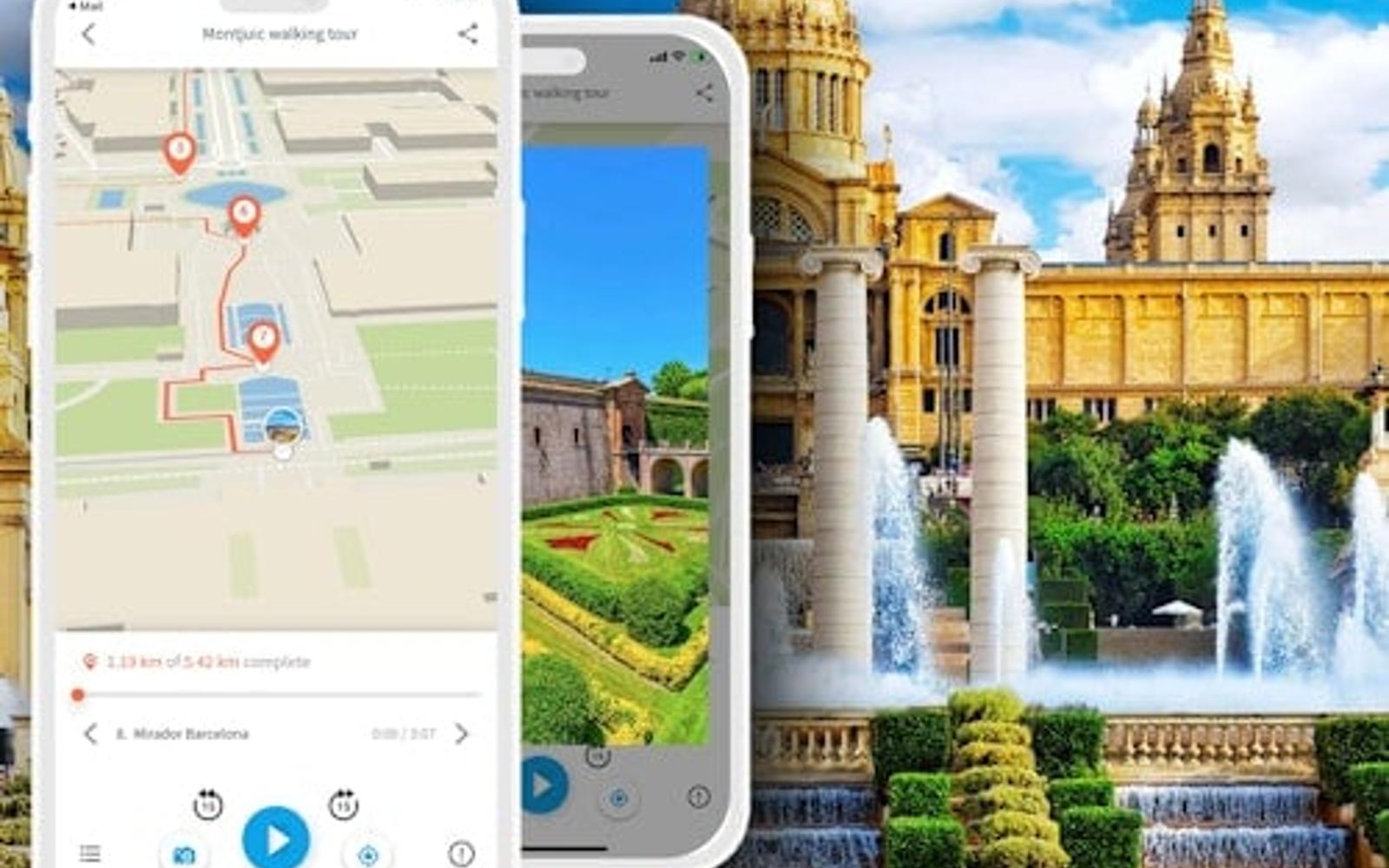 Parc de Montjuïc Barcelona: Guia d'Àudio a través de l'App de TouringBee