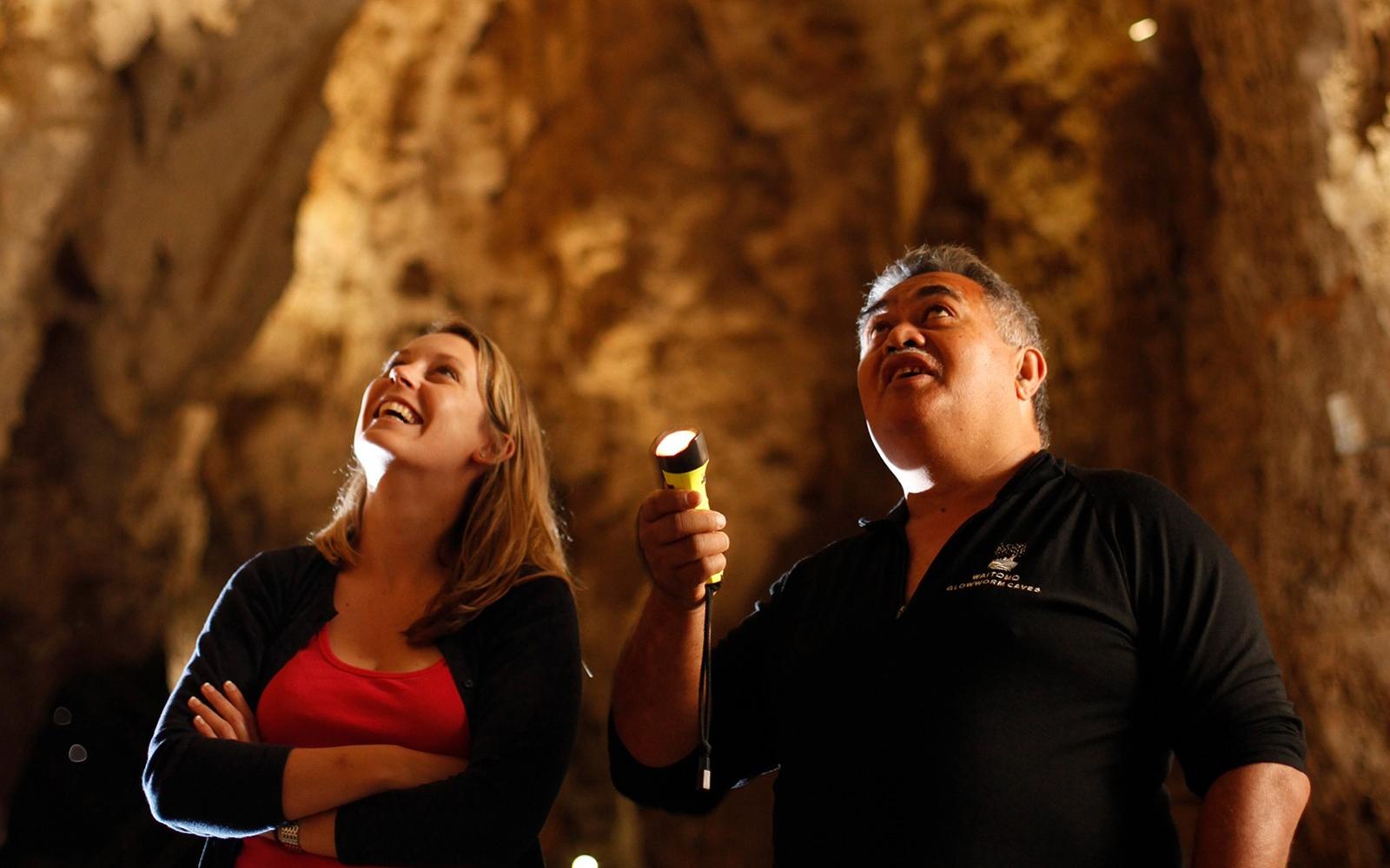 Waitomo Glowworm Caves Guided Tour