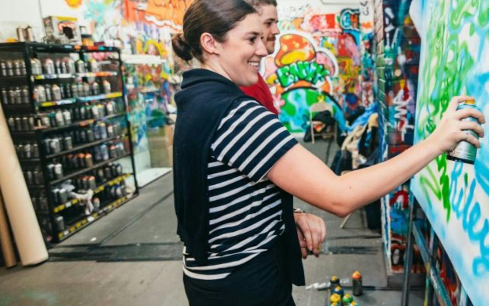 Brooklyn New York: Guided Graffiti Workshop