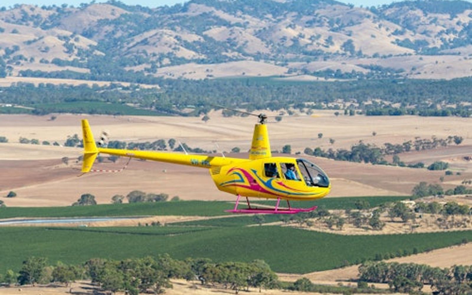 Barossa Valley: 30-Minute Private Helicopter Flight