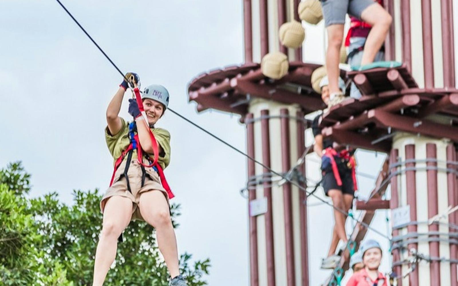 Maroochydore: Next Level Park Treetops Adventure