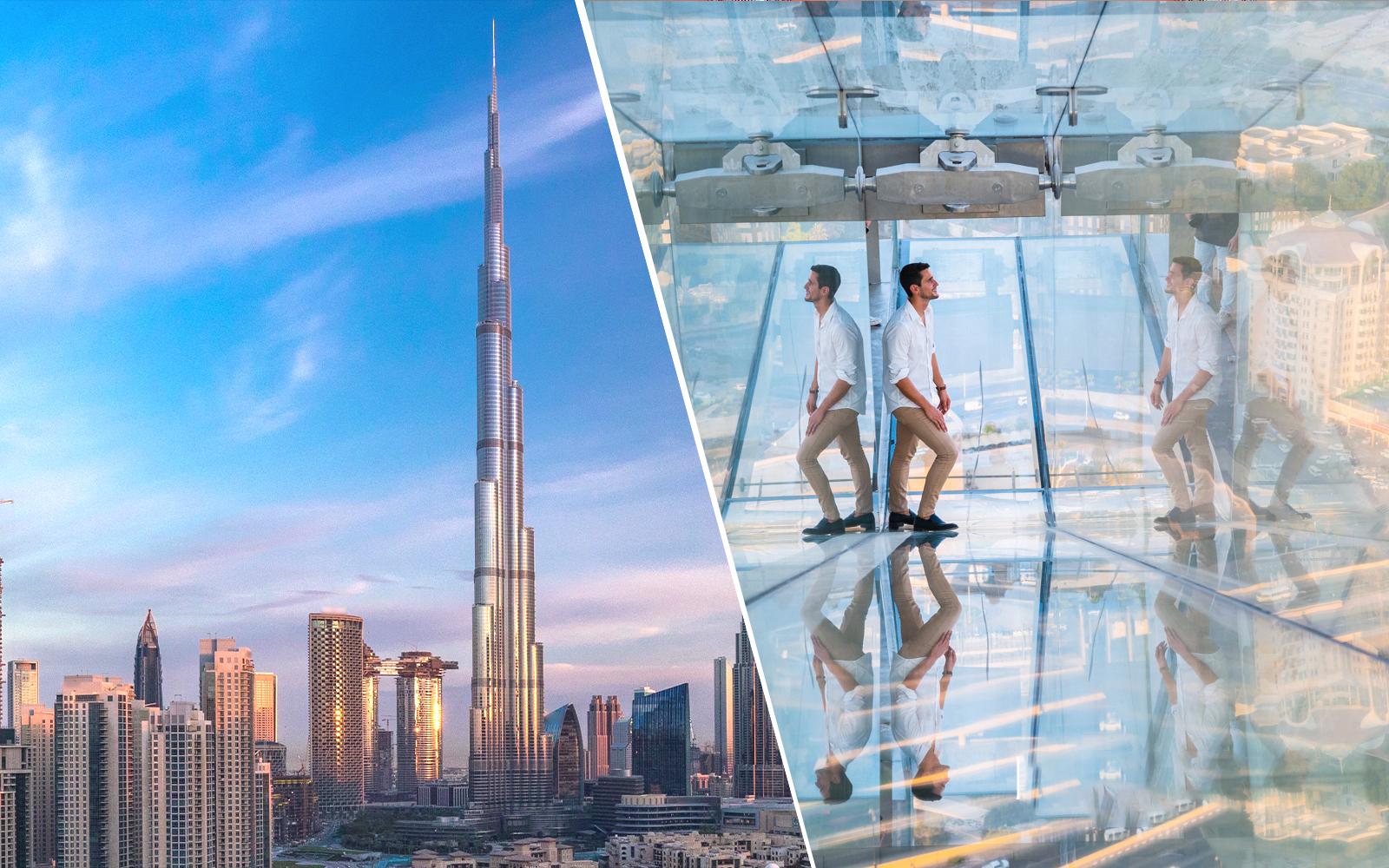 Combo: Burj Khalifa At The Top + Sky Views Tickets