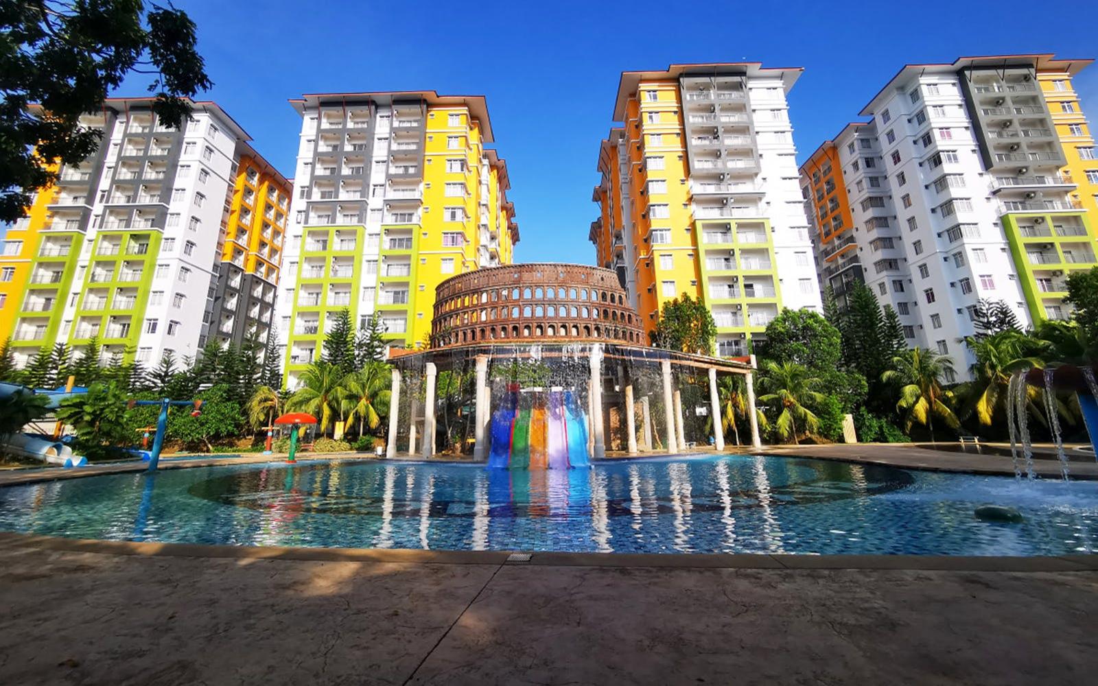 Bayou Lagoon Water Park in Melaka