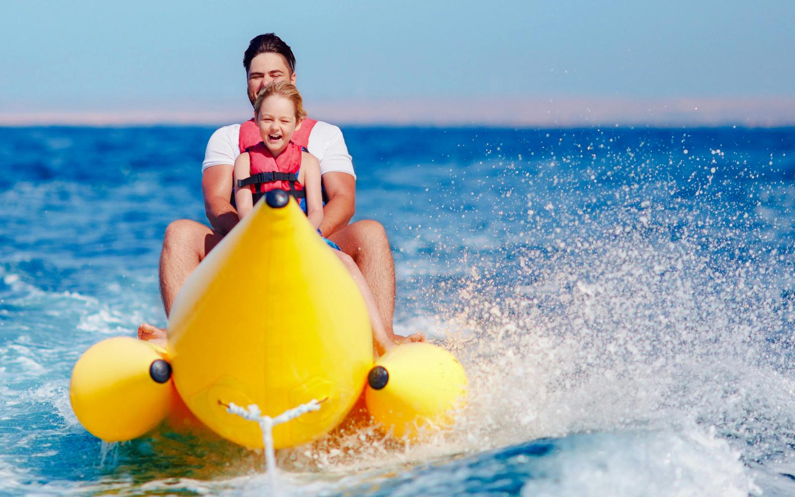 Banana Boat Ride Experience