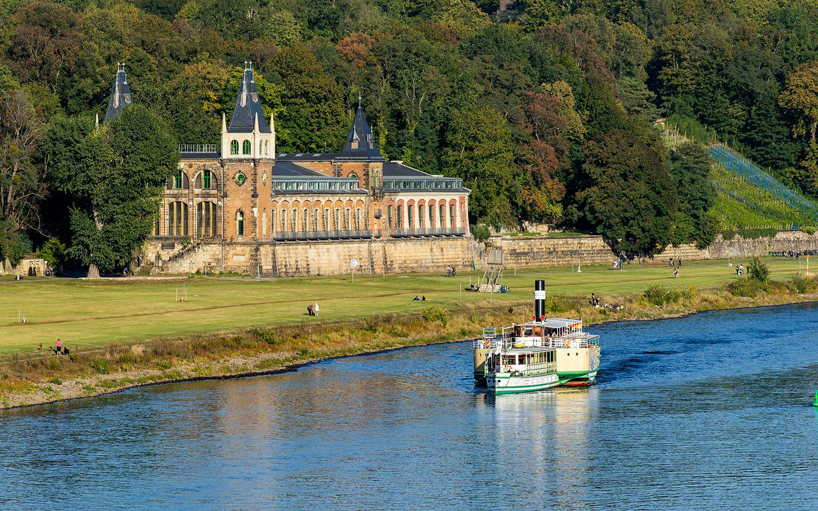 Dresden Elbe River Cruise to Pillnitz Castle