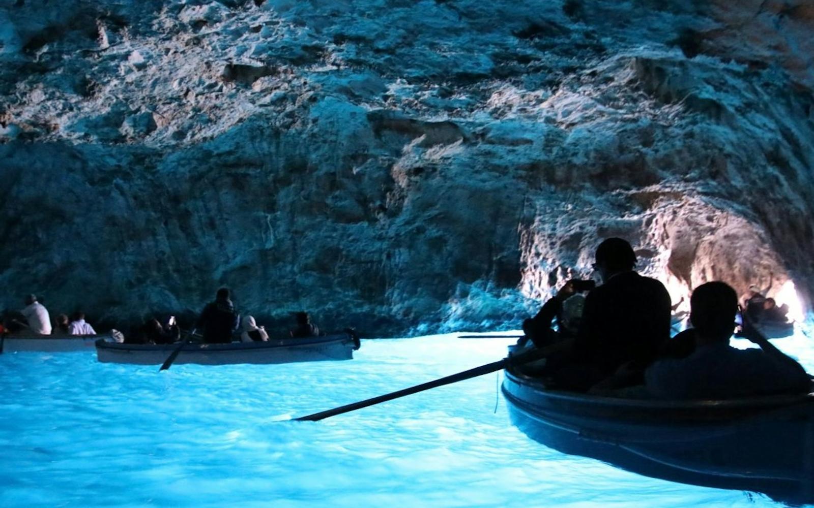 Capri: Guided Boat Tour + Drinks + Blue Grotto Visit tickets at Capri Cruises & Boat Tours, Capri