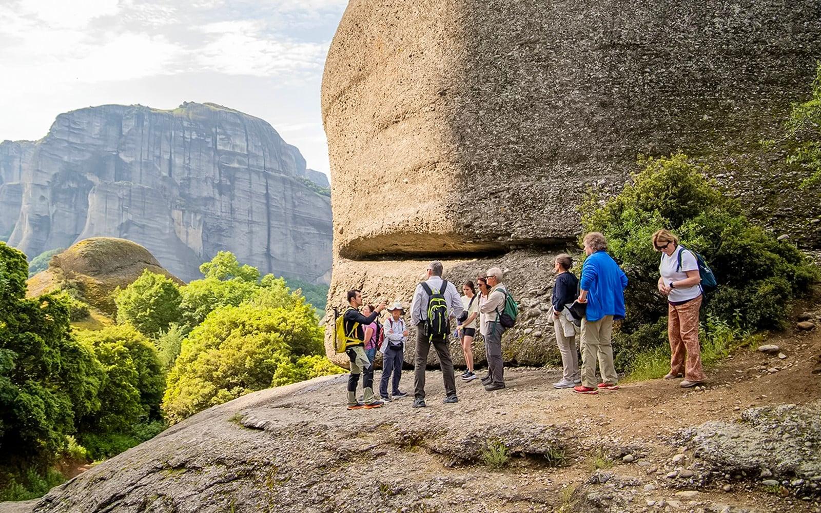 From Meteora: Guided Hiking Tour with Monastery Visit