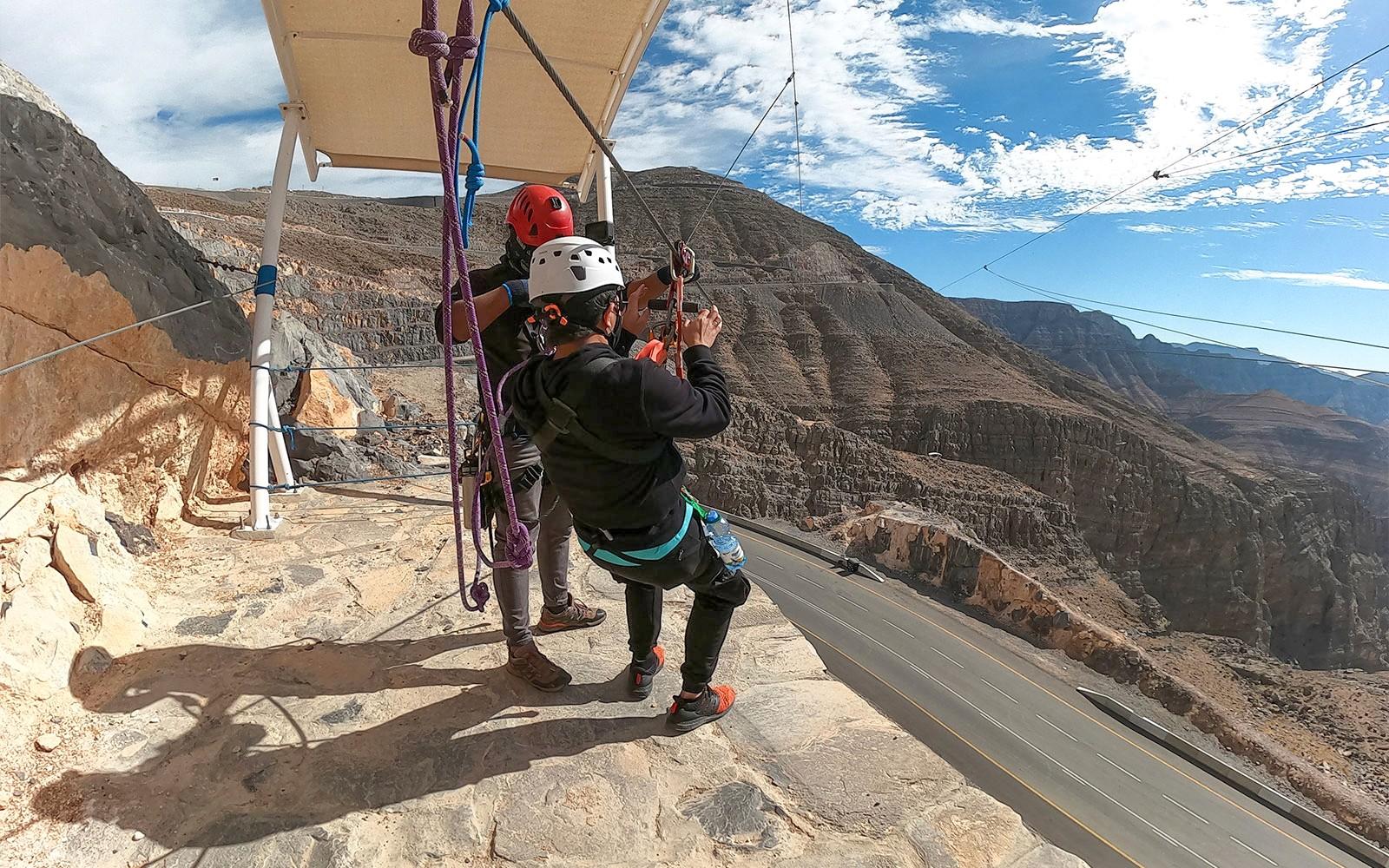Jais Zipline Adventure Tickets, Dubai