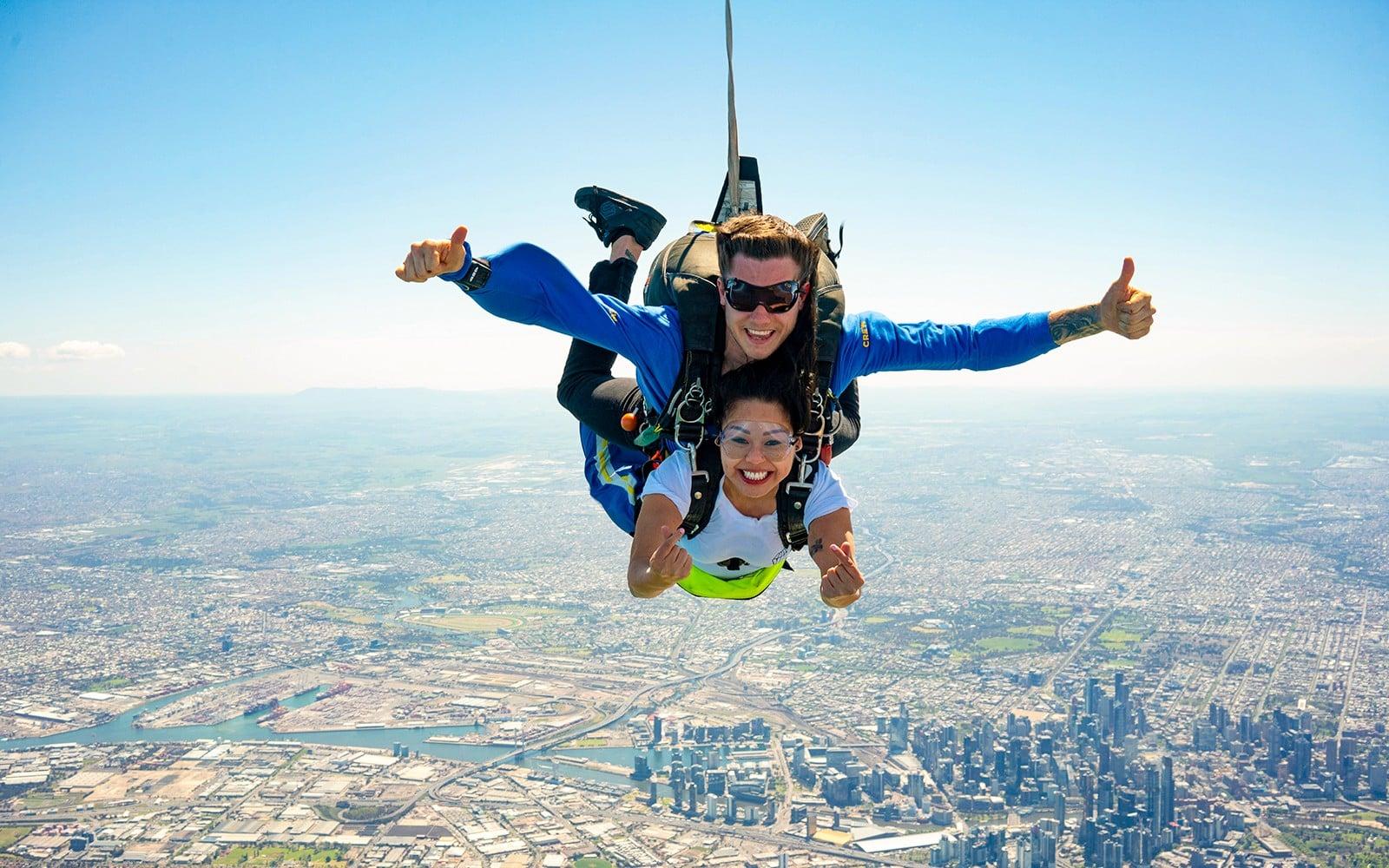 Tandem Skydive at St Kilda Beach tickets at Skydive Melbourne, Melbourne