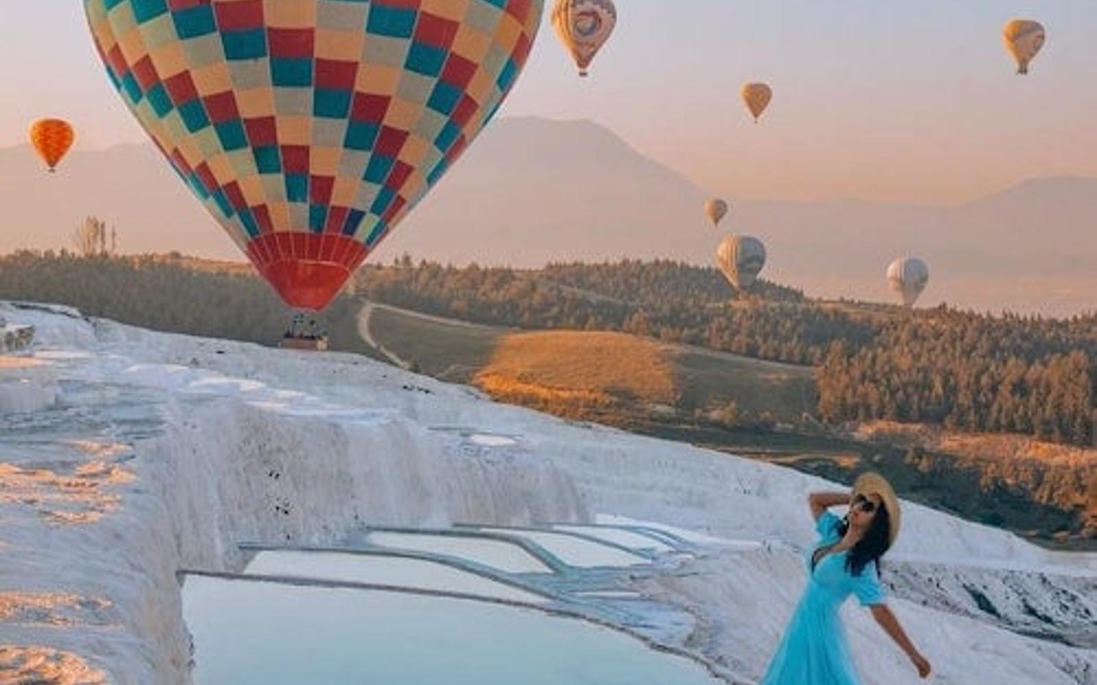 Pamukkale Hot Air Balloon Flight