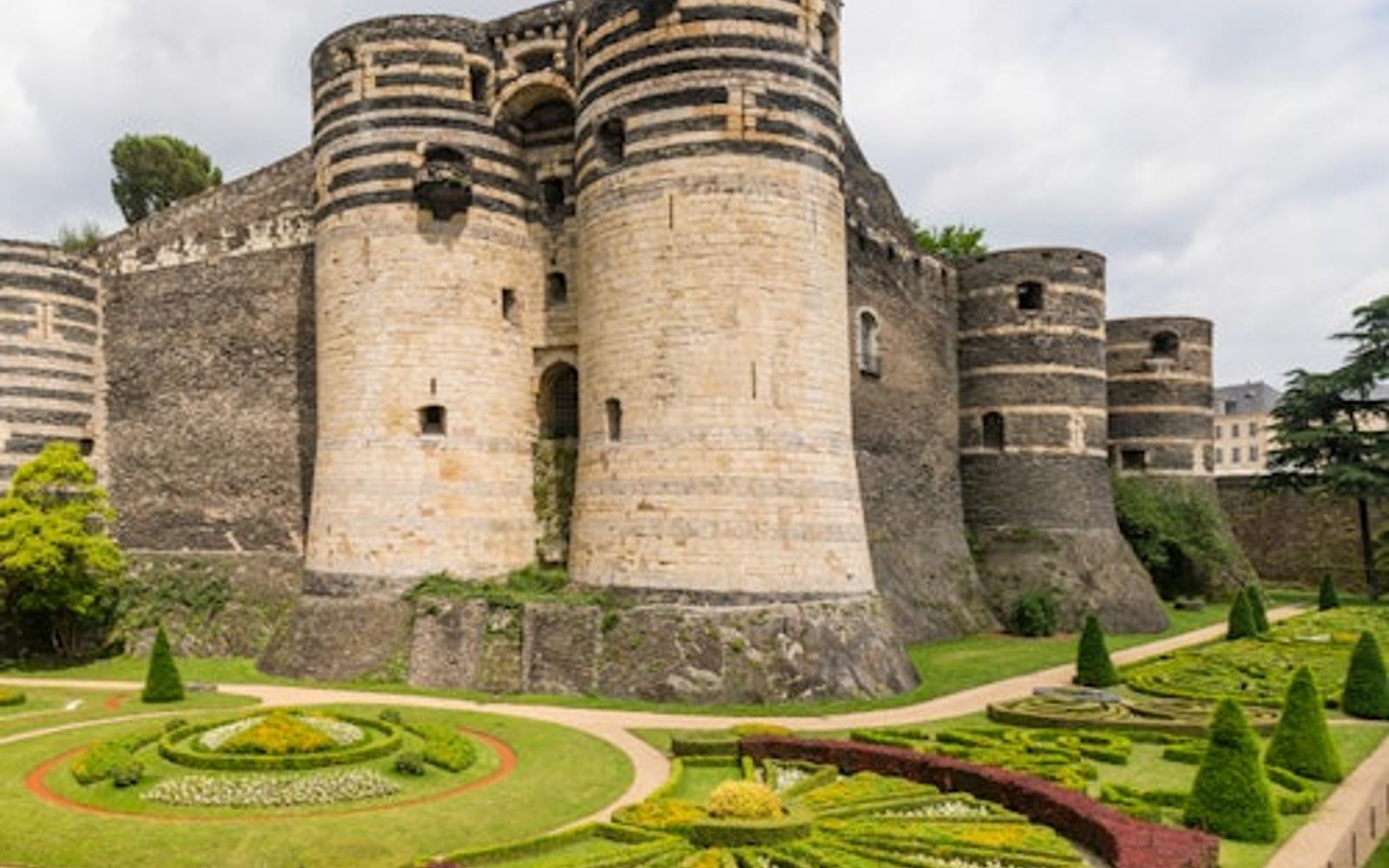 Entrada sense cues per al Castell d'Angers
