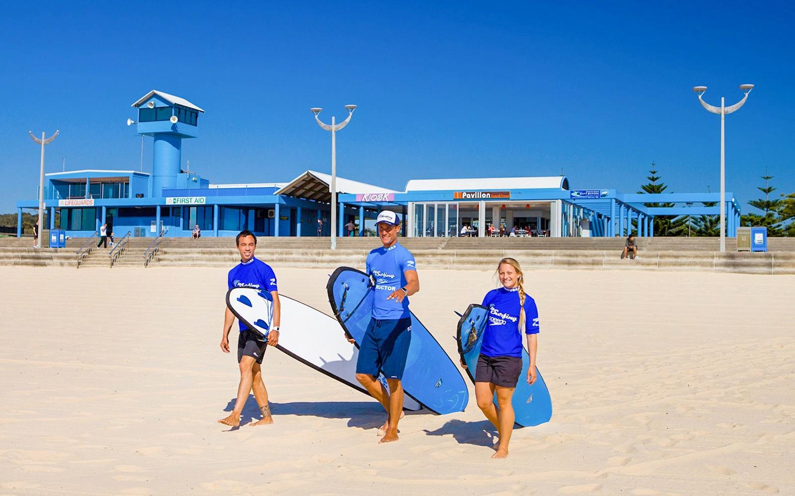 Classe de surf de 2 hores a la platja de Maroubra