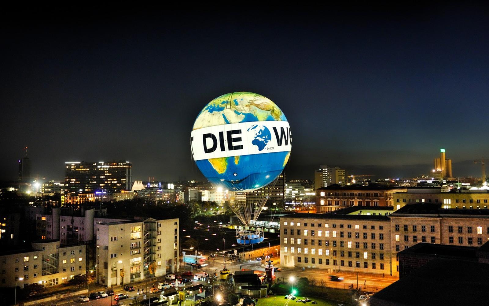 Entrada per al globus Welt a Berlín
