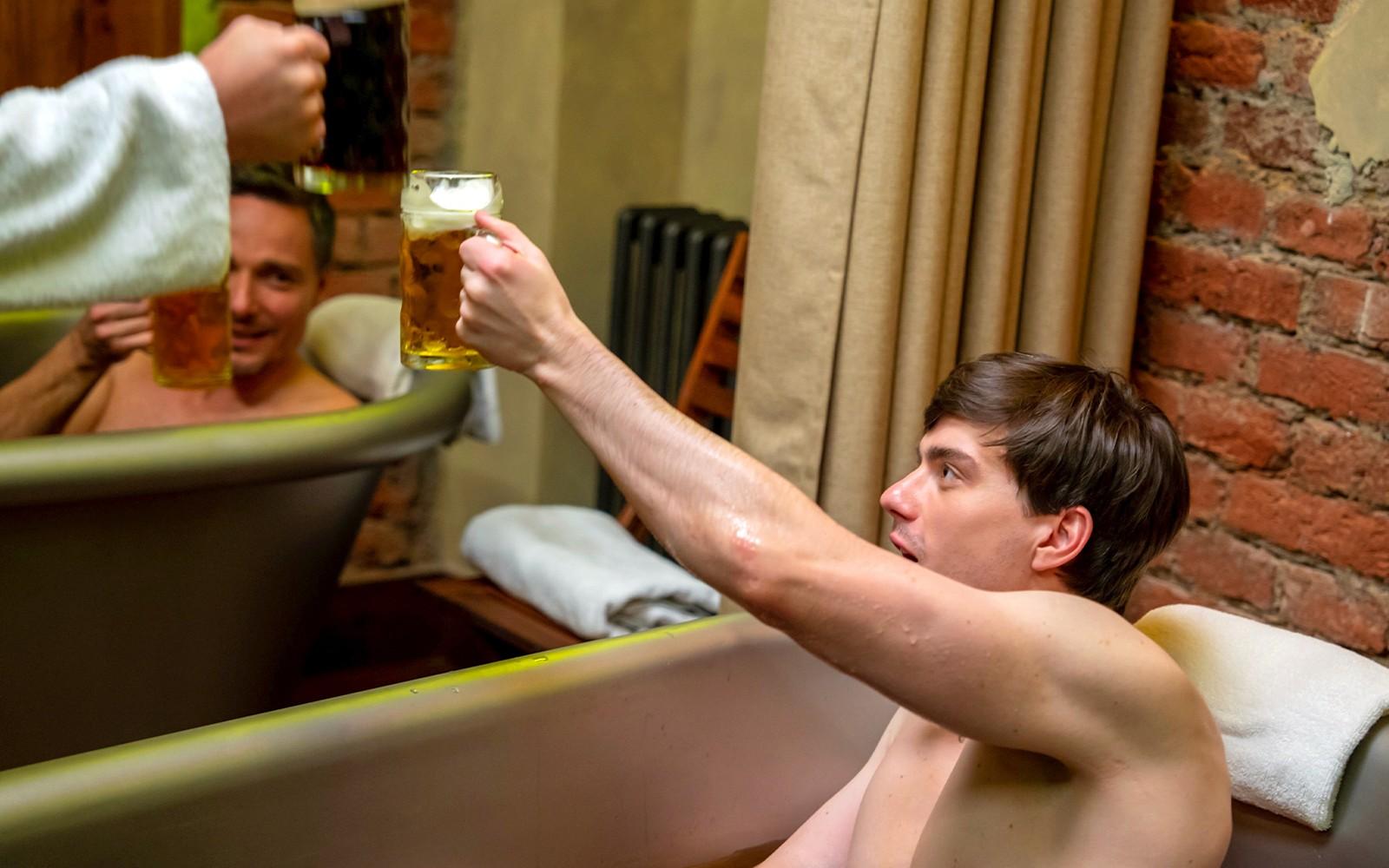 Letna Beer and Wine Spa with Salt Cave Access and Unlimited Drinks
