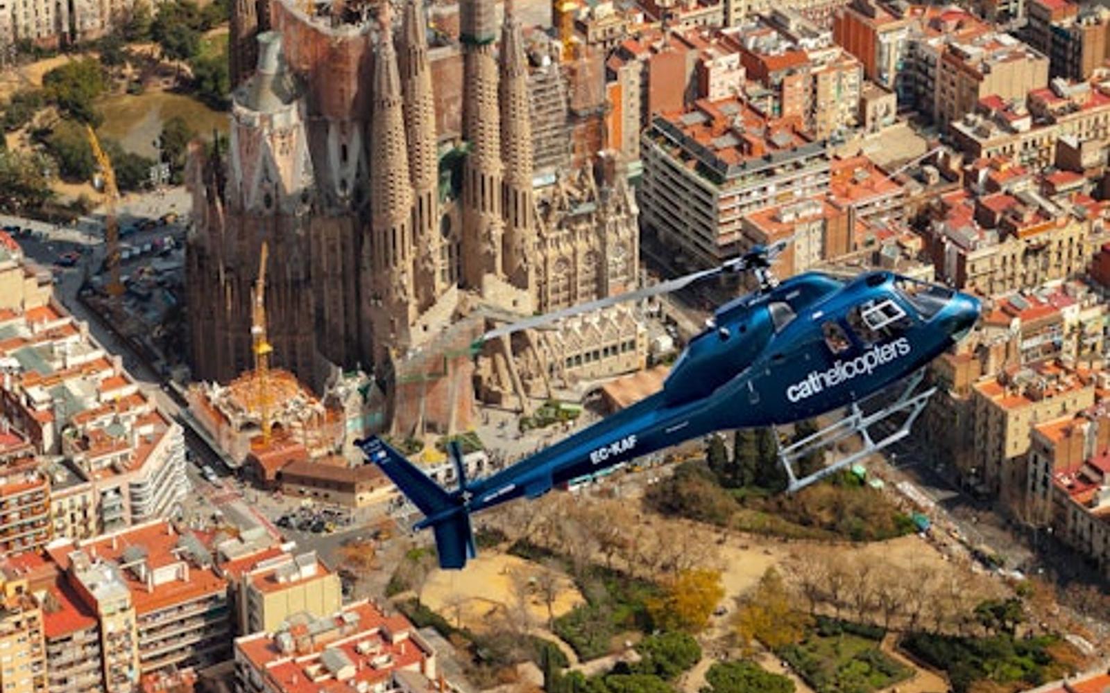 Barcelona Skyline Helicopter Flight
