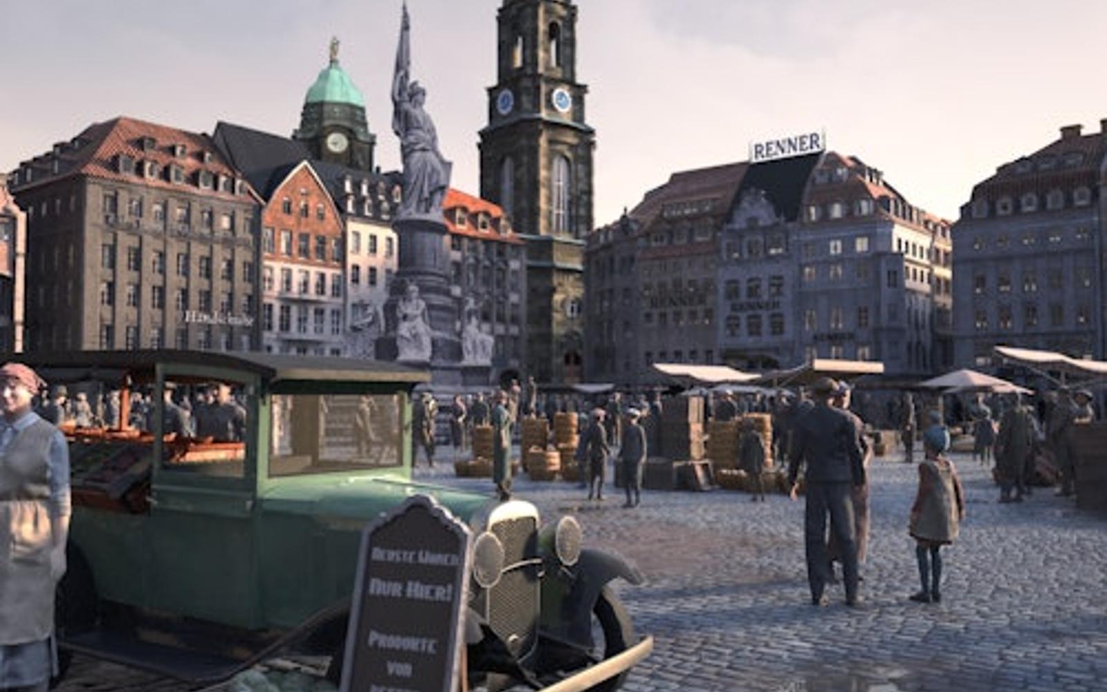TimeRide Dresden: Guided VR City Tour