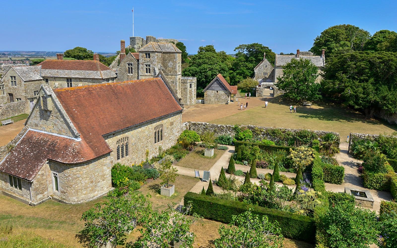 Castell de Carisbrooke: Entrada