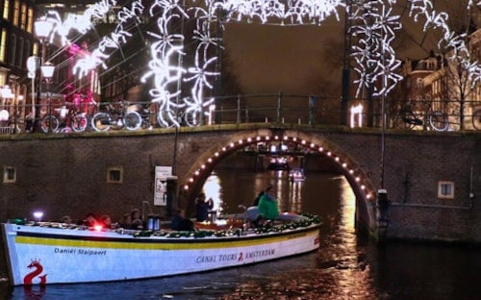 Amsterdam Light Festival: Open Boat Tour tickets at Amsterdam Light Festival Cruises, Amsterdam
