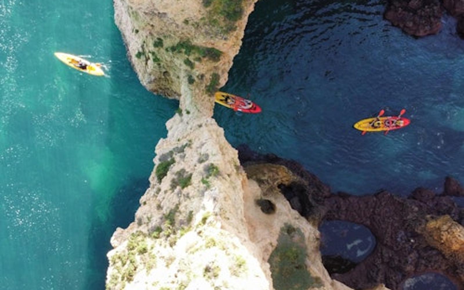 Ponta da Piedade Caves: Kayak Tour from Lagos