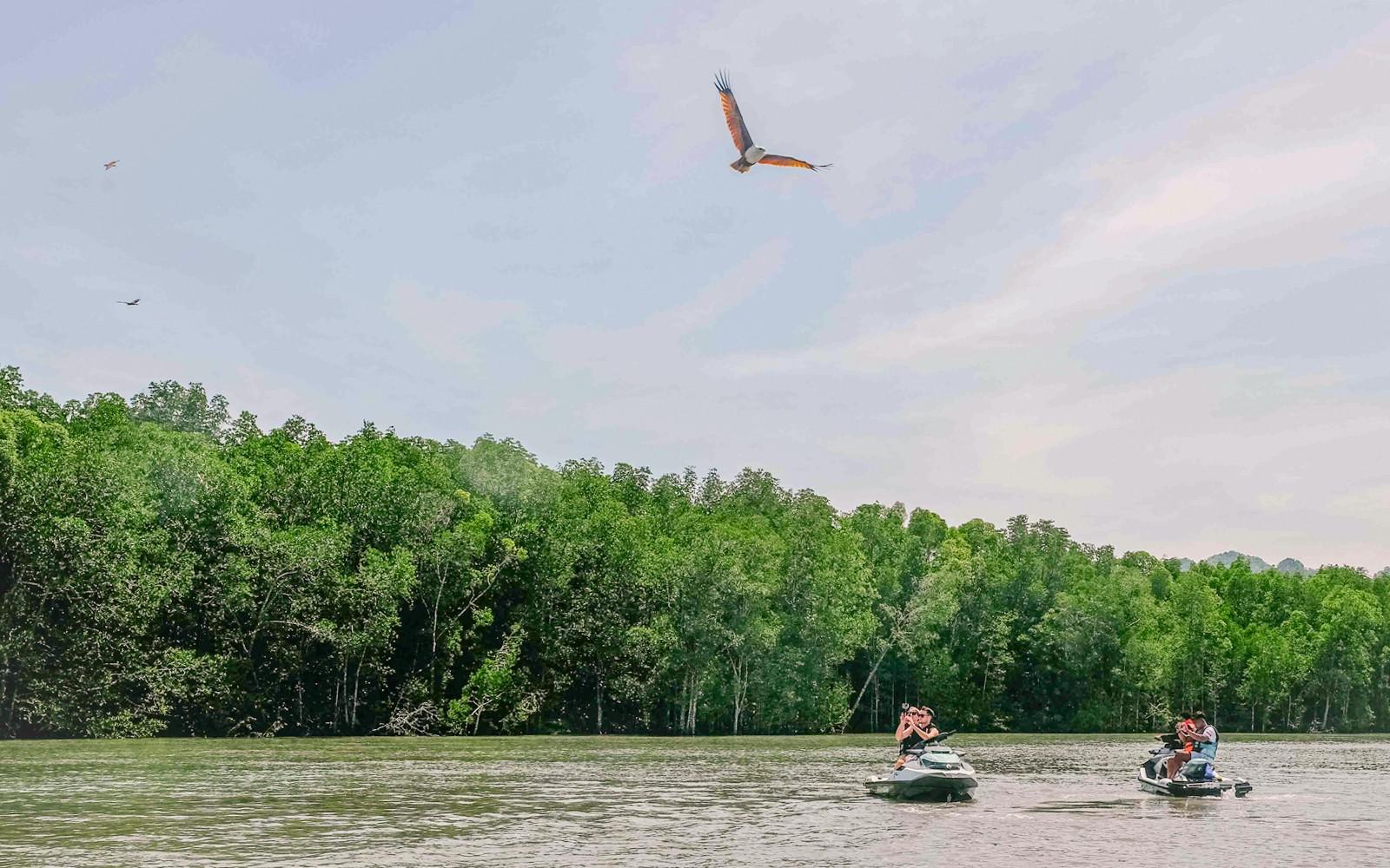 Jet Ski Tour of UNESCO Kilim Geopark with Free Drone Video