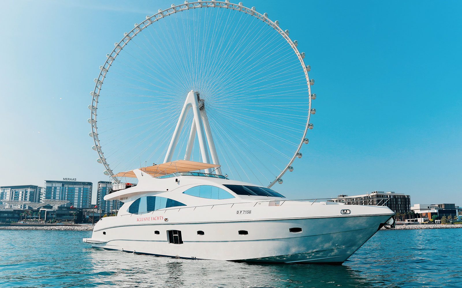 From Dubai Harbour: 1/2-Hour Yacht Cruise with Soft Drinks & Optional Live BBQ