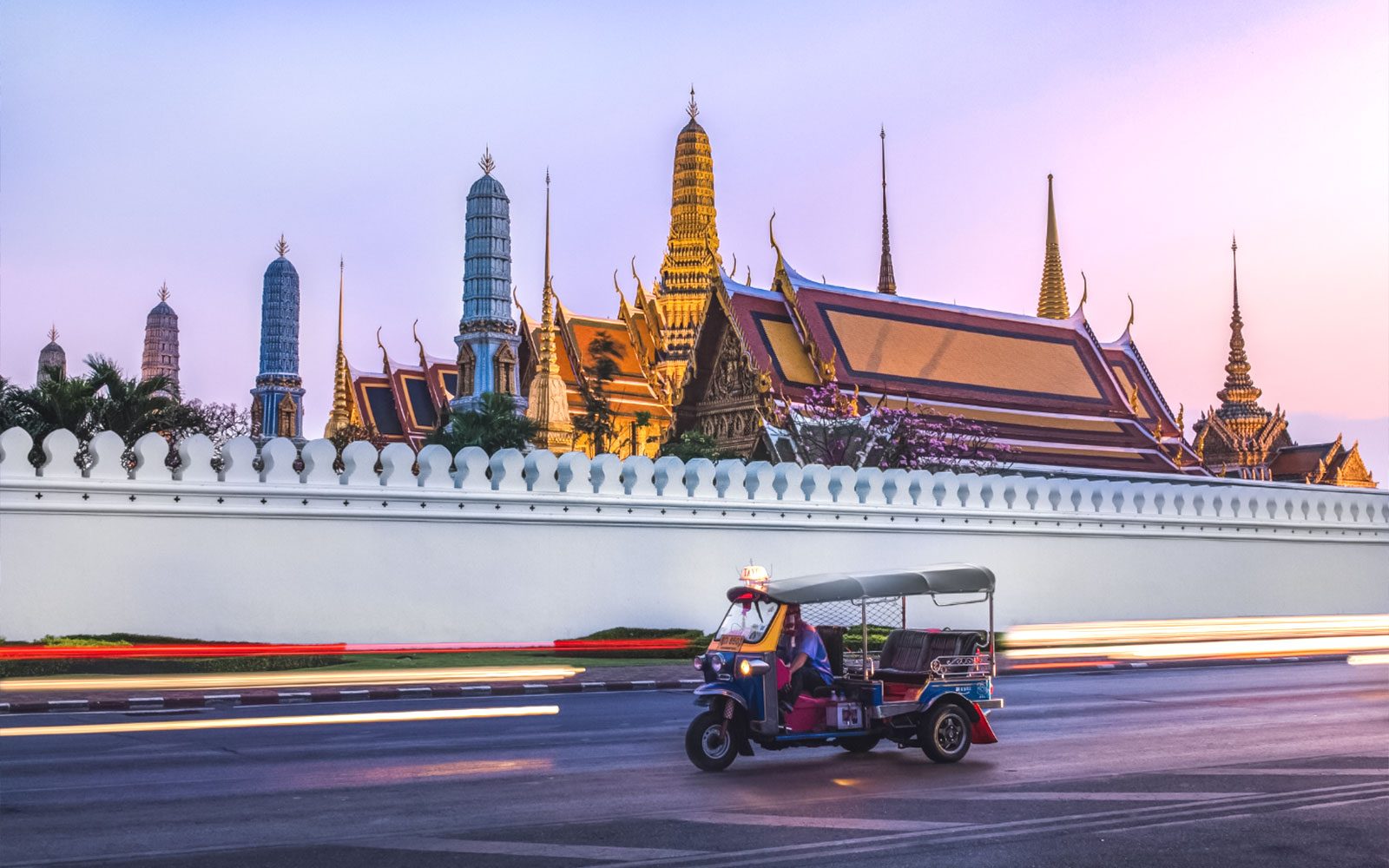Bangkok Tuk-Tuk Nattetur med Gadekøkkenmad i Chinatown