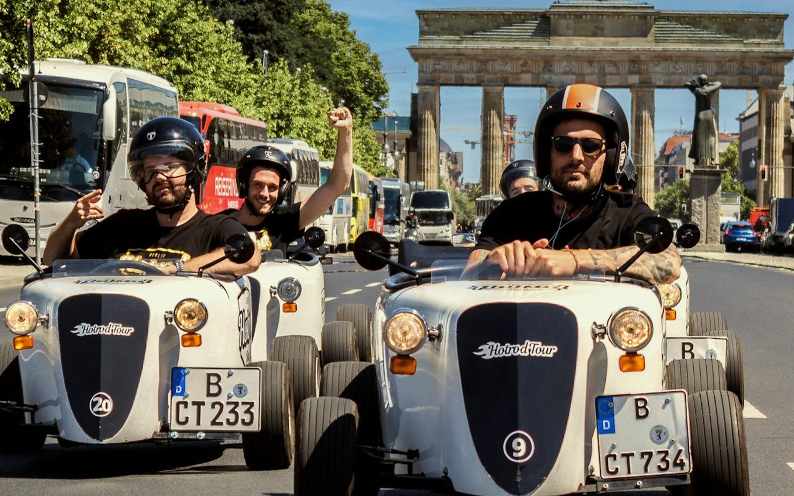 Mini-Hotrod Discover Berlin: 90-Minutes