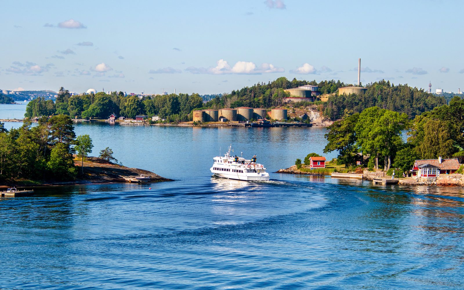 Stockholm Harbor Archipelago Cruise