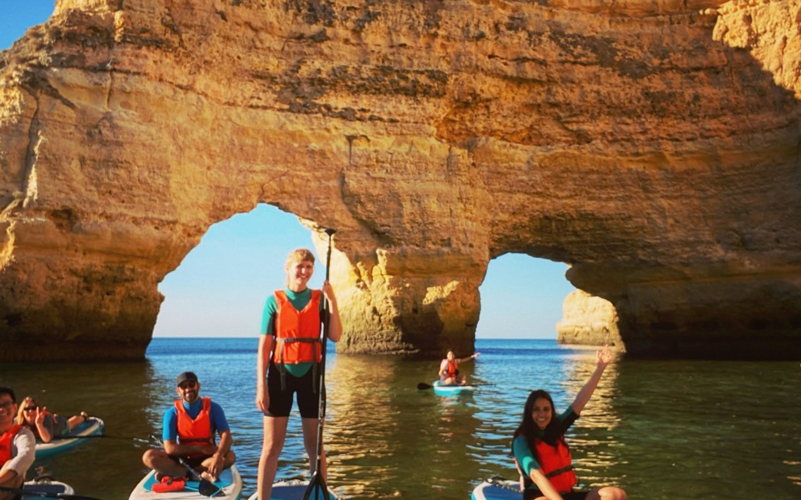 Benagil Cave: Stand Up Paddle Tour from Benagil Beach