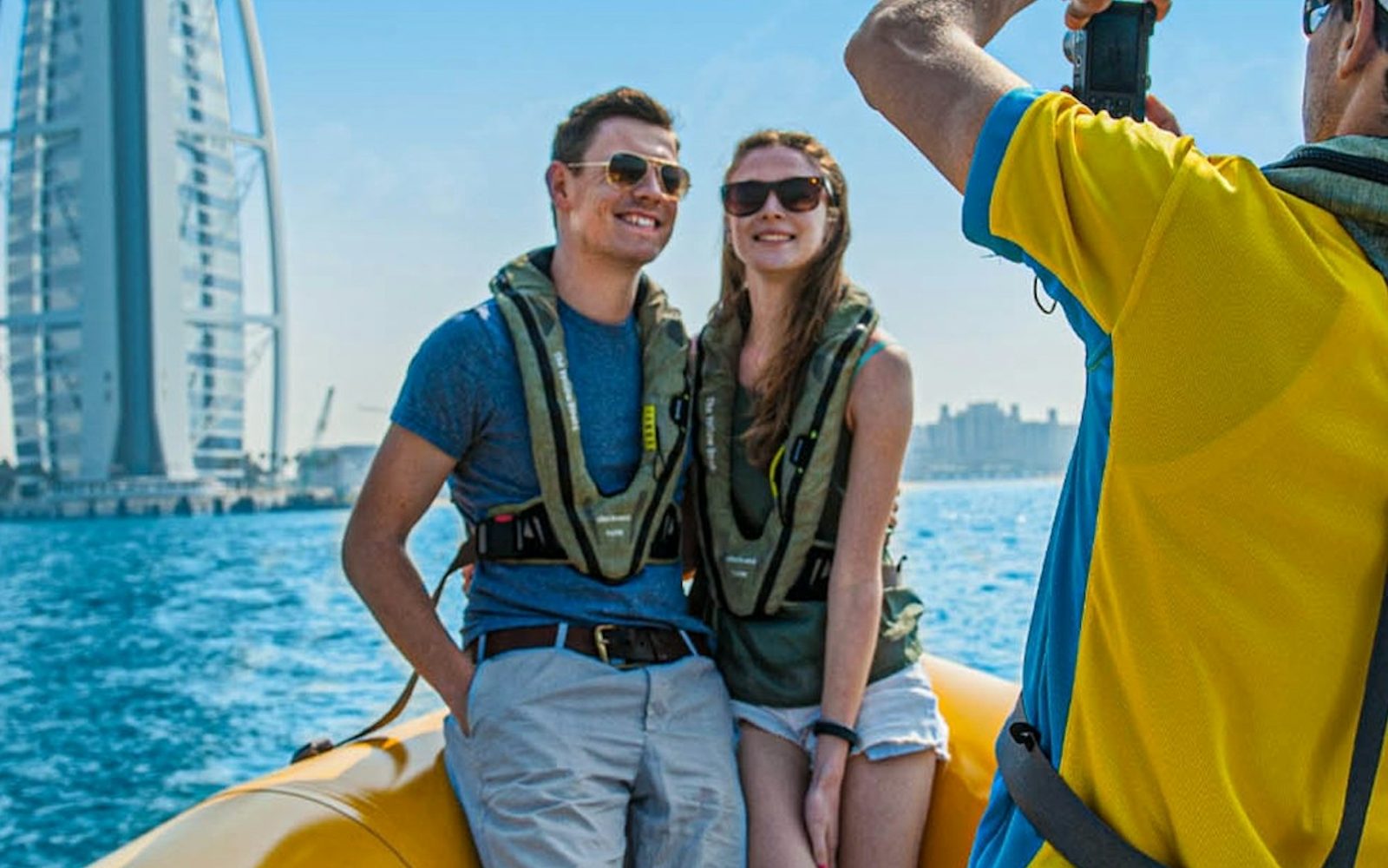 The Yellow Boats: 60-Min Evening Tour - Dubai Marina, Ain Dubai & JBR