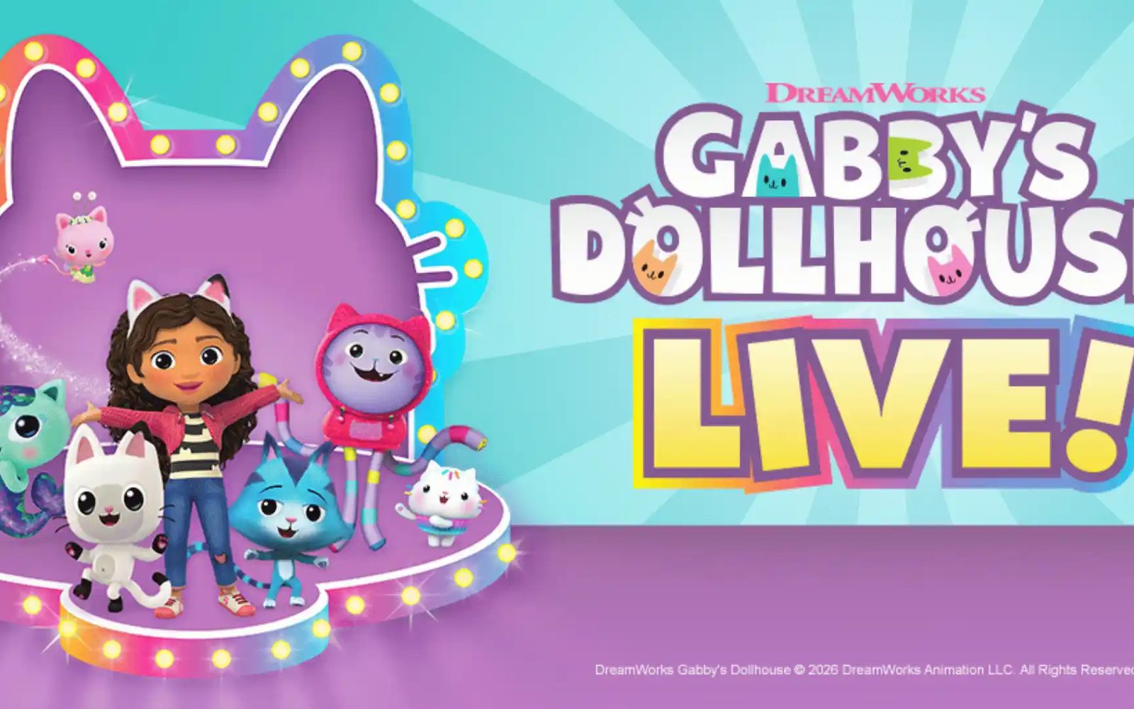 《Gabby's Dollhouse Live!》門票