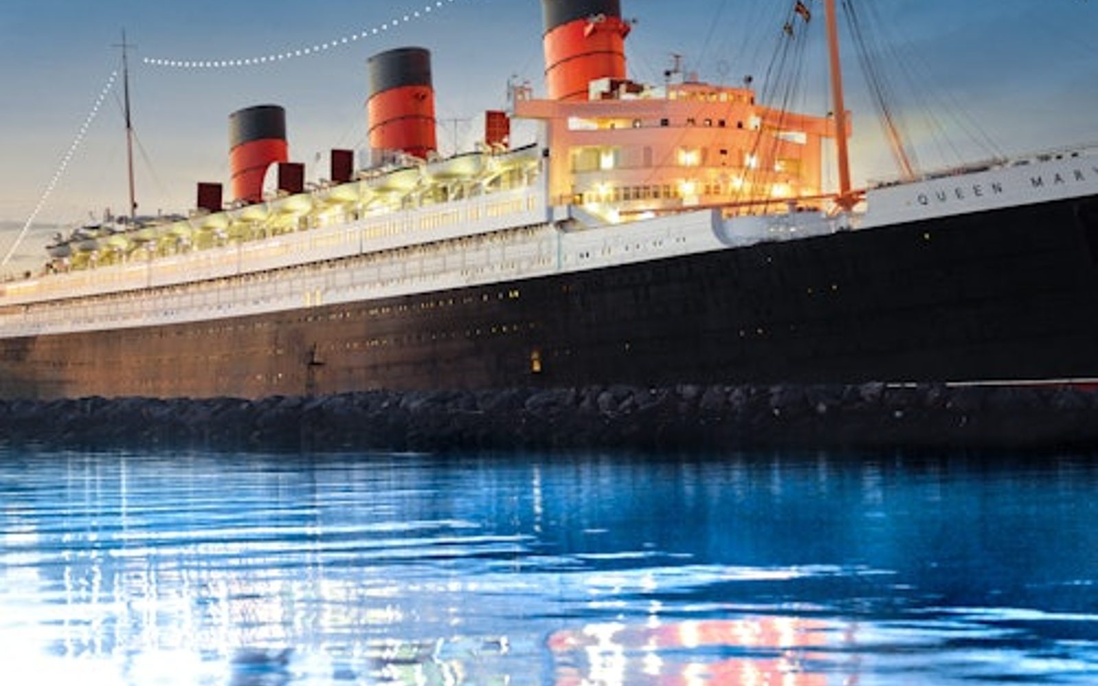 Inträdesbiljett till Queen Mary