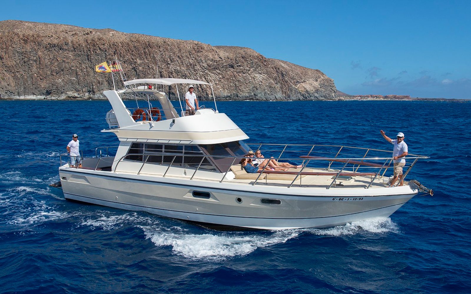 Los Cristianos: 3-Hour Whale & Dolphin Watching Shared Yacht