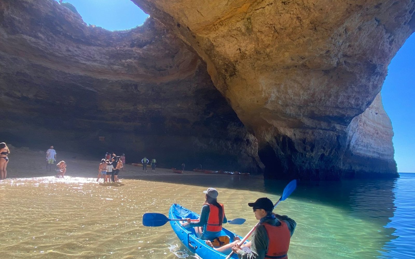 Benagil Cave: Kayak Experience from Benagil Beach