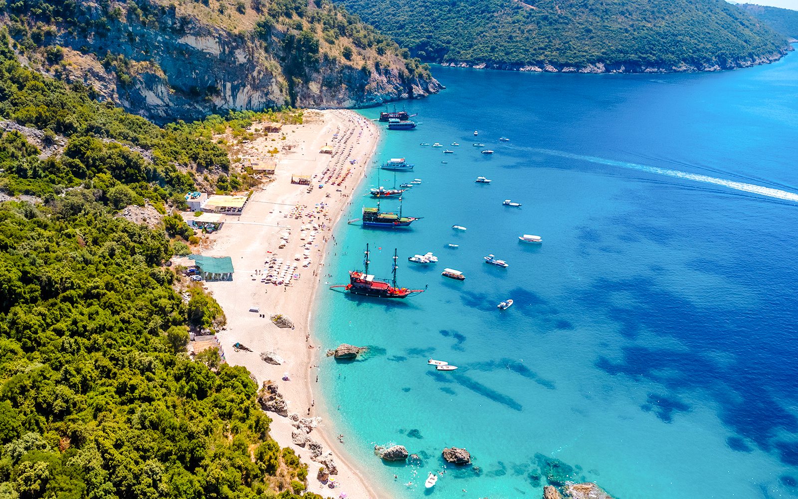From Saranda: Albanian Ionian Sea Boat Tour
