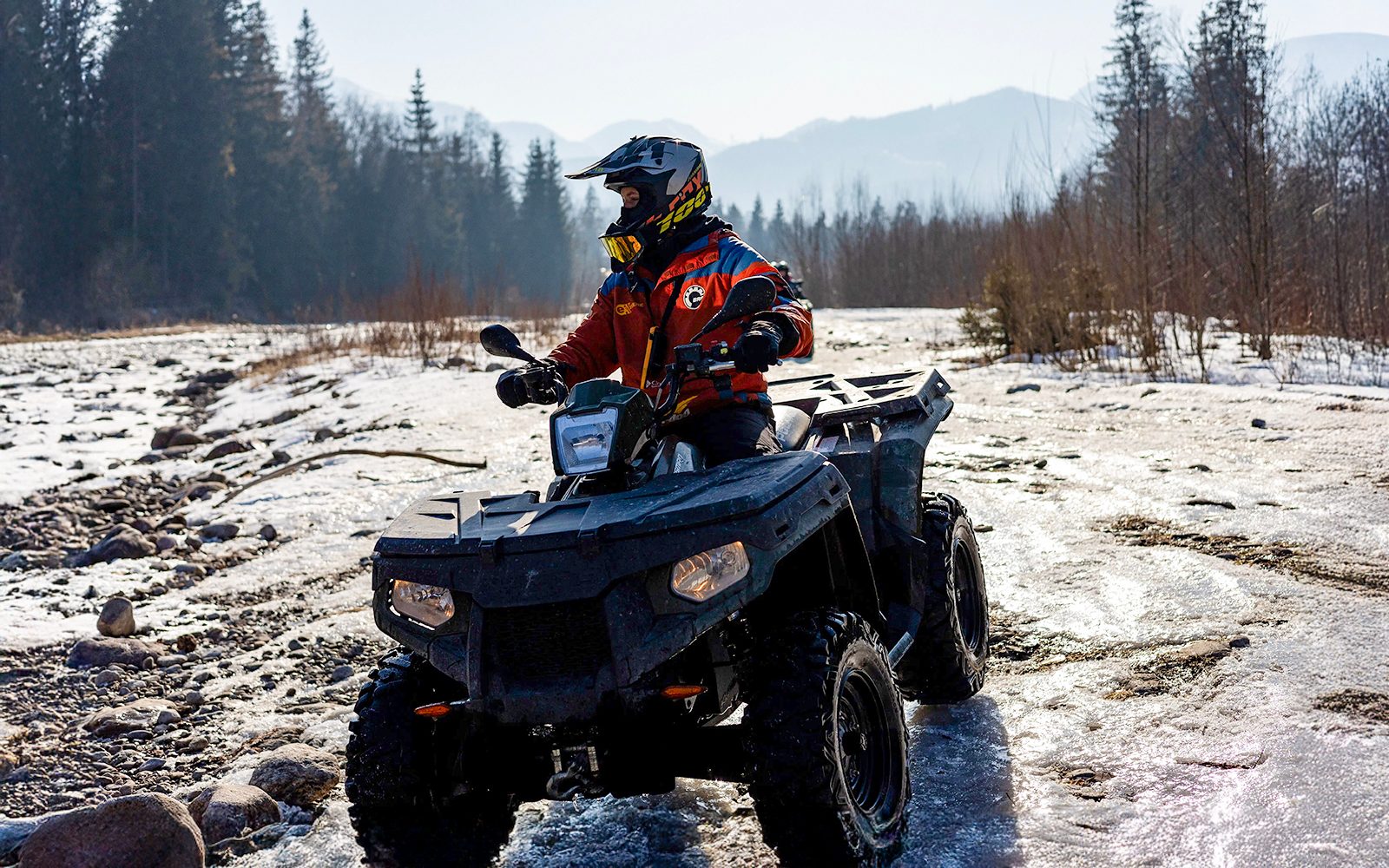 Zakopane: Quad Biking Adventure with Bonfire and Transfers