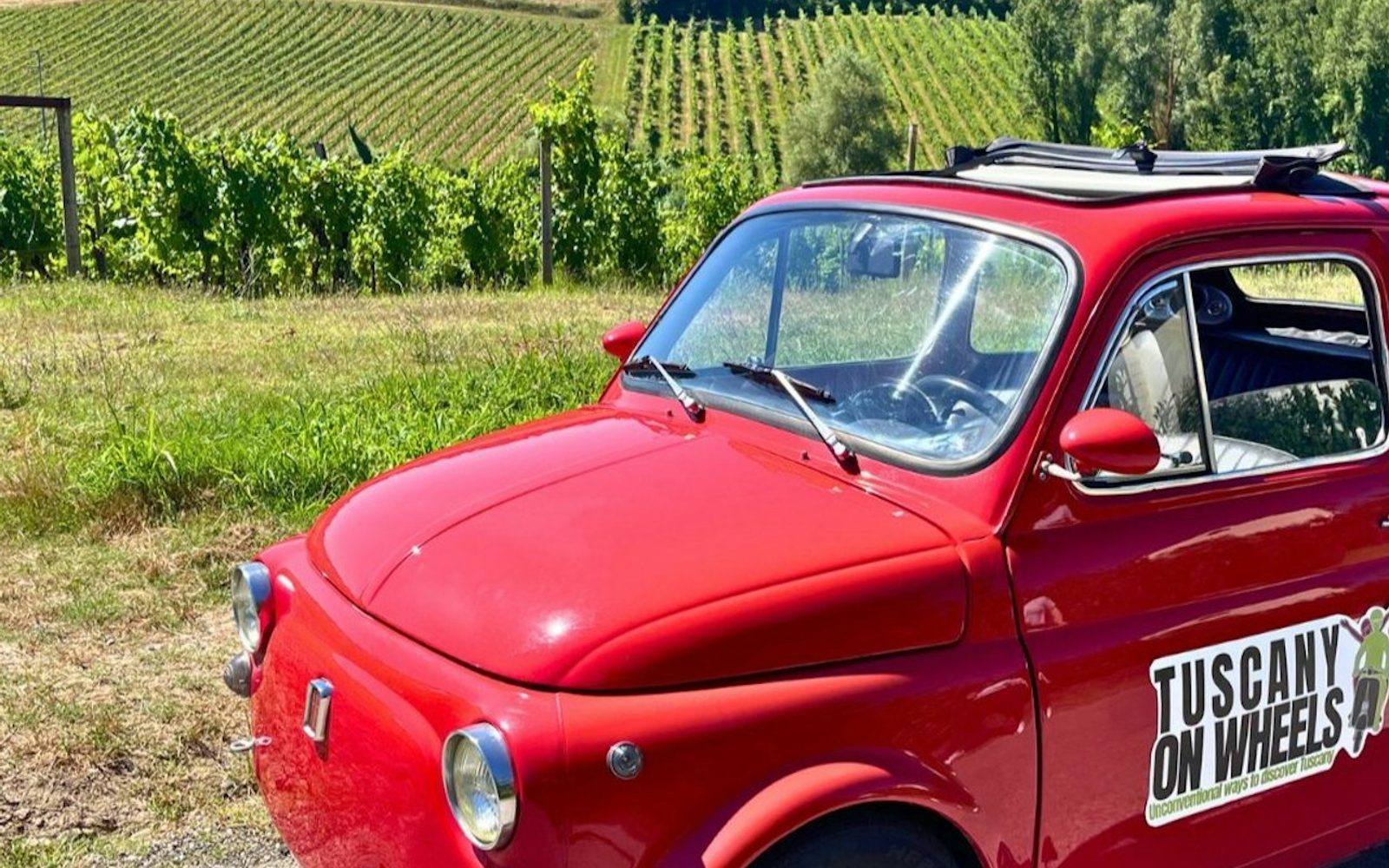 Chianti: Vintage Fiat 500 Private Tour + Transfers + Wine Tasting