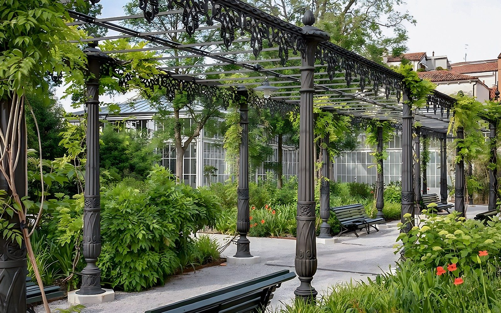 Lunch at Illy Cafe with Royal Gardens Views