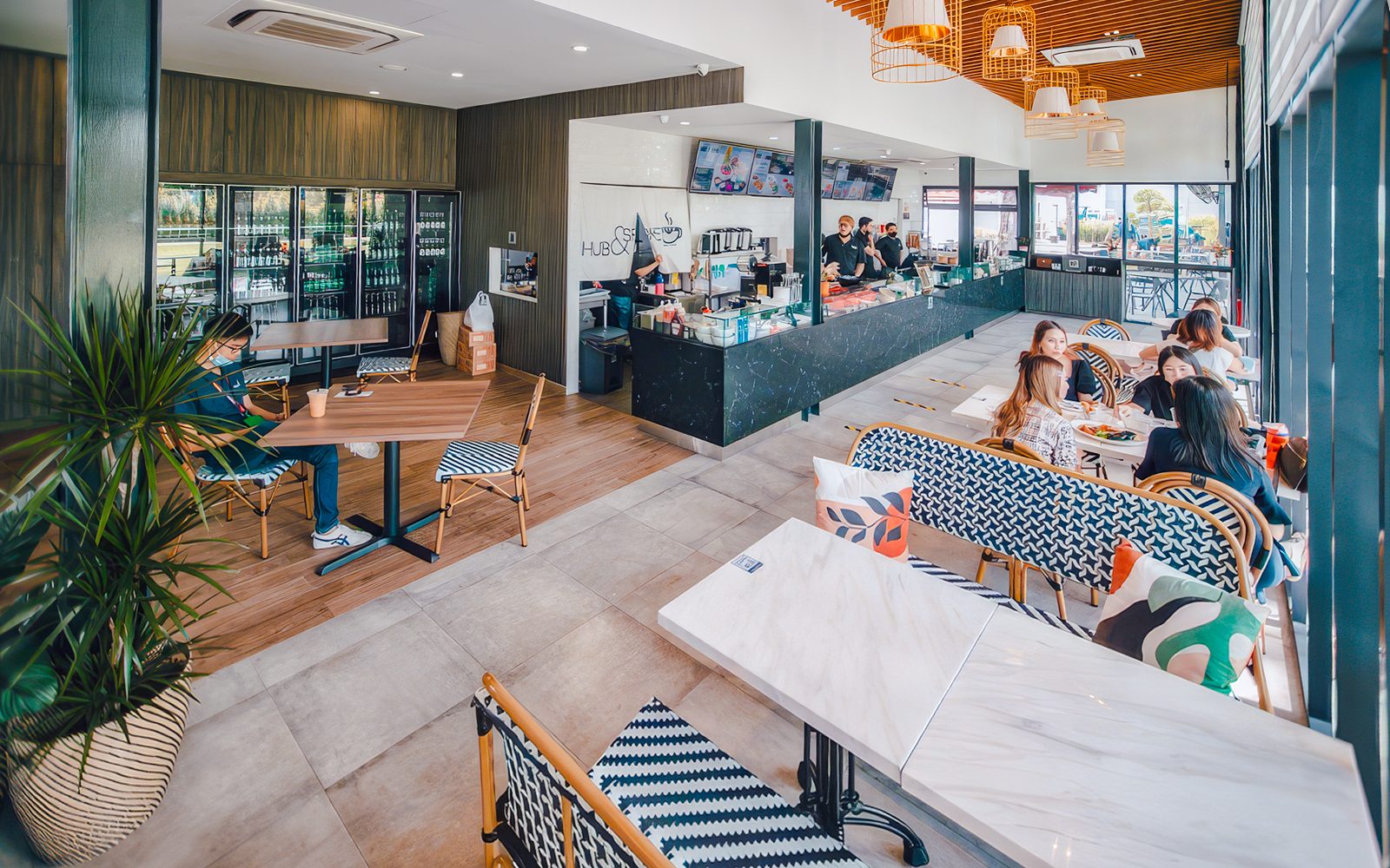 Hub & Spoke Lounge at Singapore Changi Airport (Public Area)