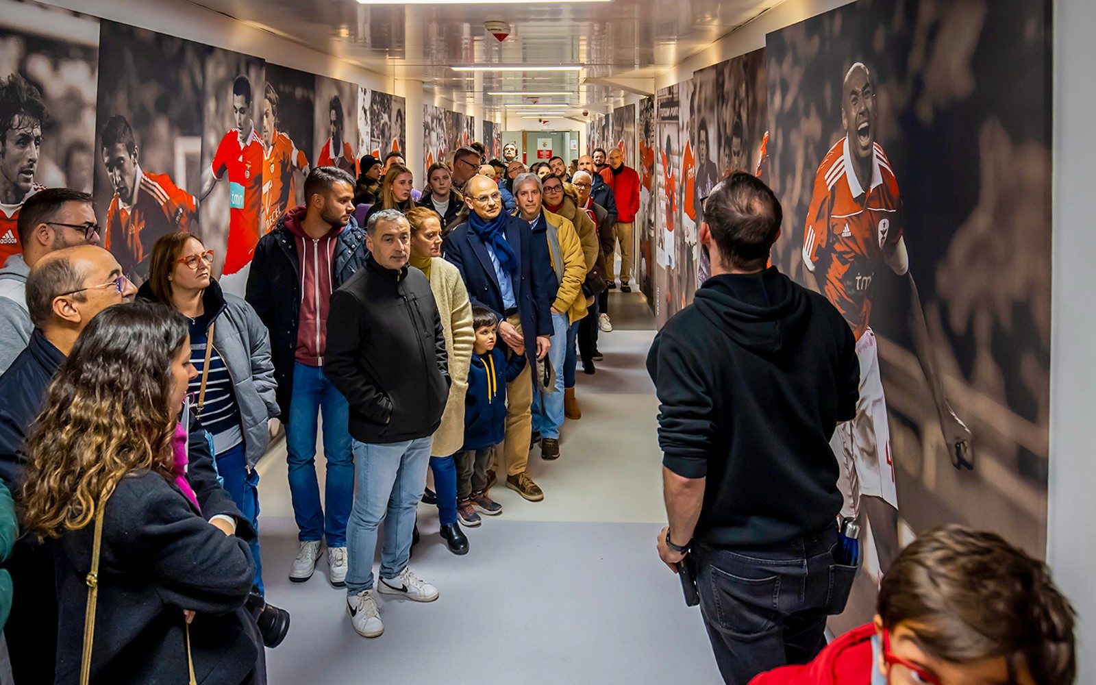 Geführte Tour durch das SL Benfica Stadion + Benfica Museum + Mahlzeit