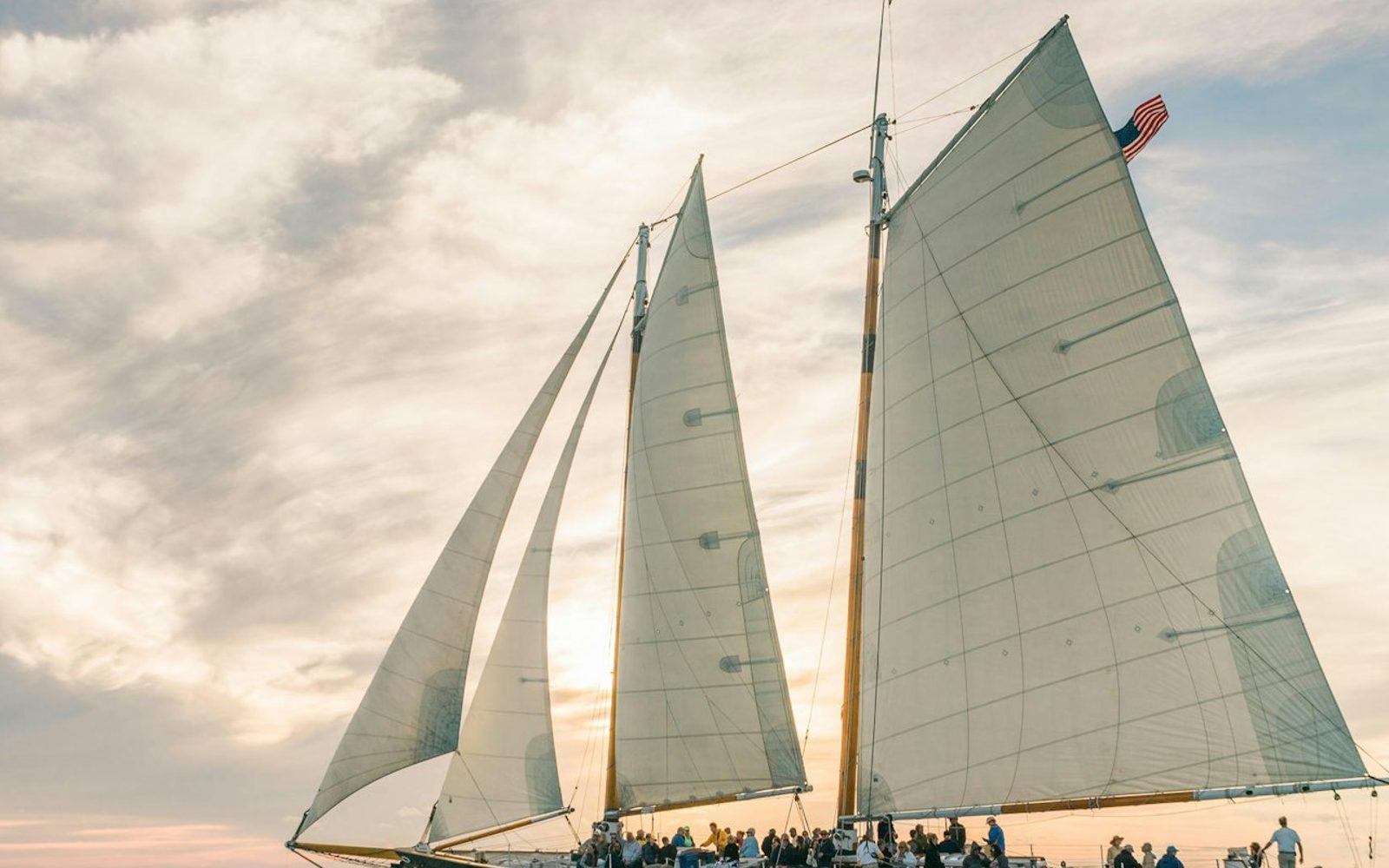 Key West: Champagne Sunset Sail on Schooner America 2.0