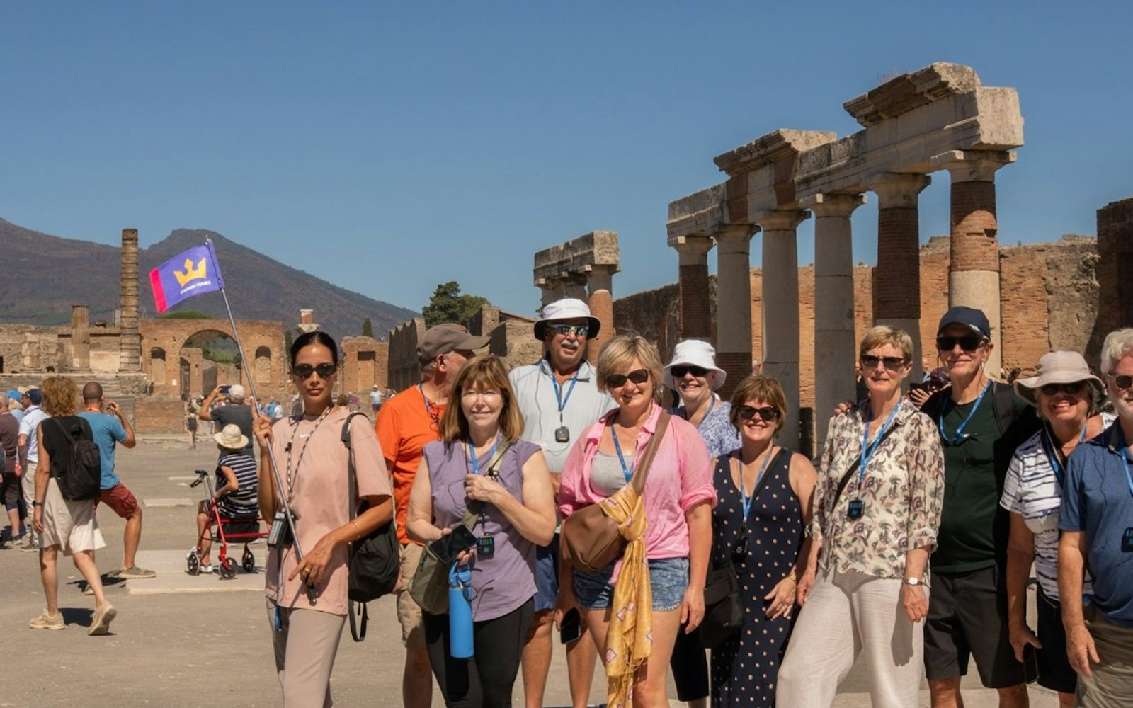 Pompeii & Sorrento: Small Group Day Trip from Rome
